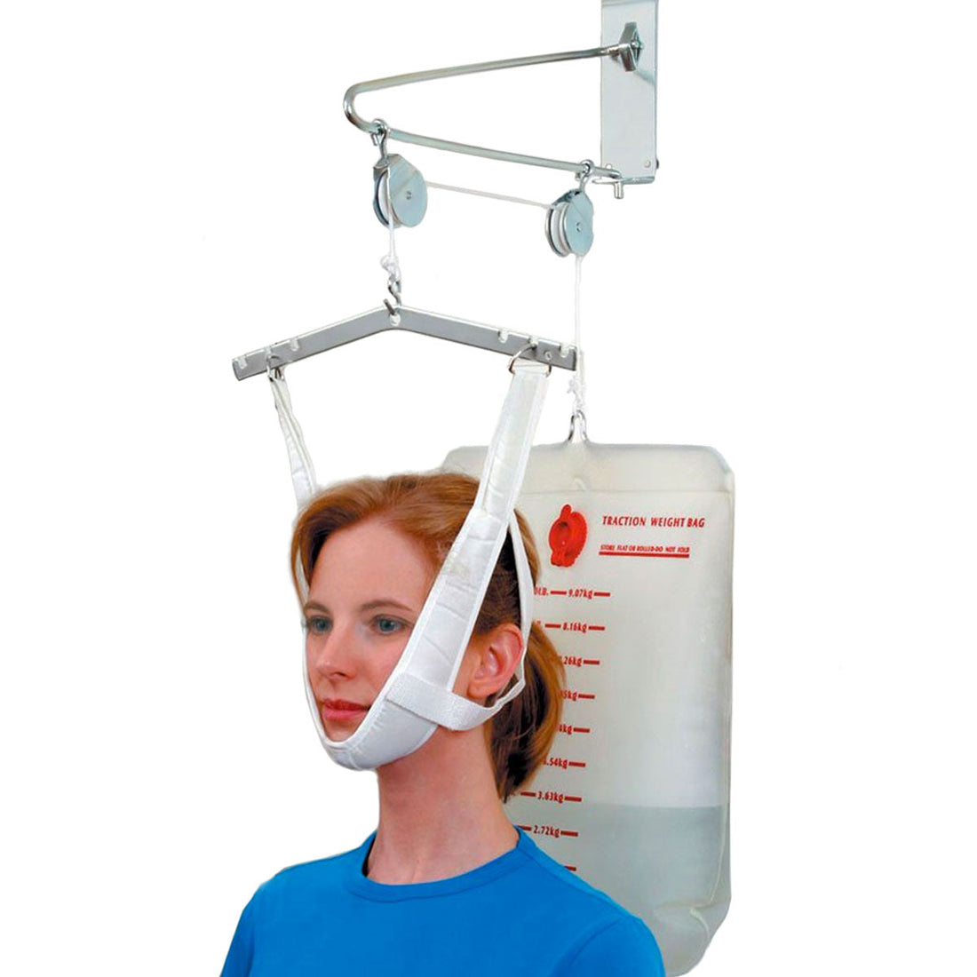 Cervical Traction Device for Neck Pain and Spine Alignment