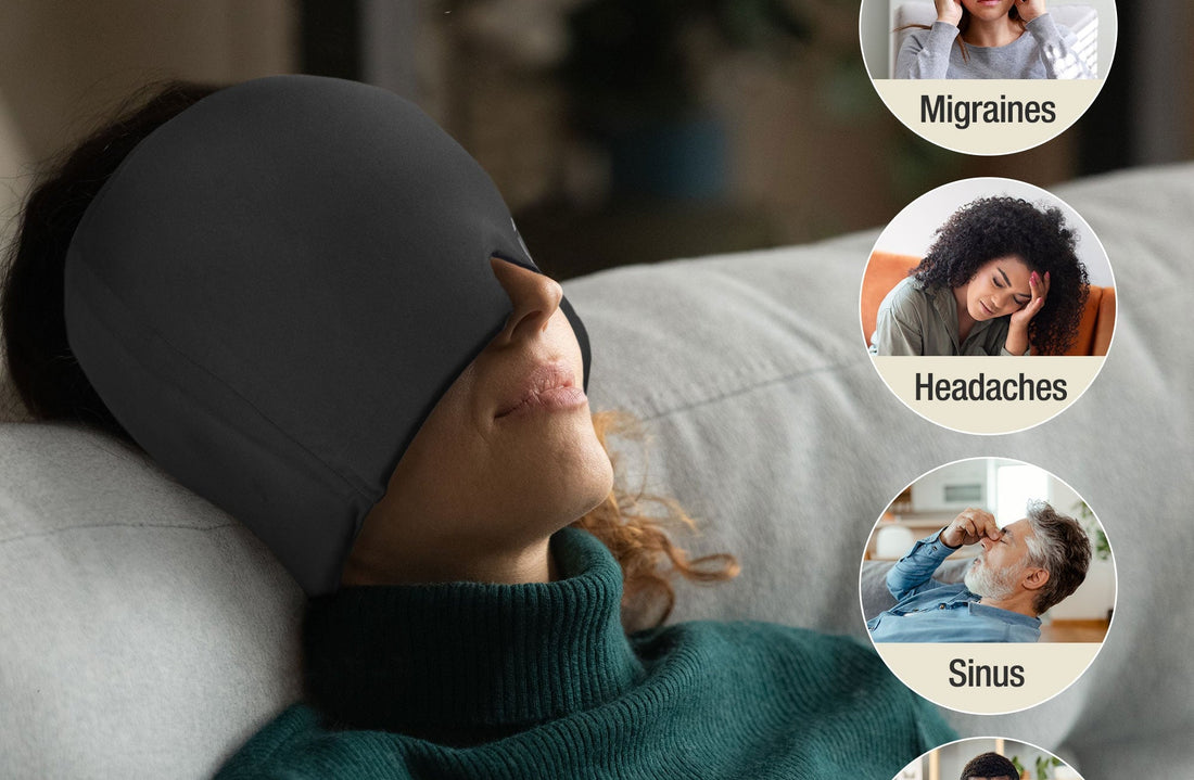 Migraine Cap for Headache and Sinus Pain Relief